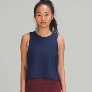 Lululemon Train to Be Tank Top Night Sea Size 14